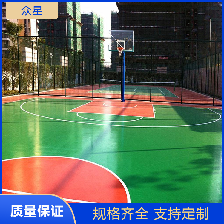 嘉峪关市塑胶篮球场EPDM颗粒 - 价格
